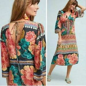 Anthropologie Farm Rio Rosario Dress M